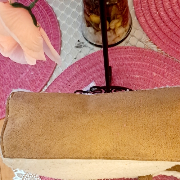 Ugg x Telfar Shearling-Trim Suede Shopper - Picture 7 of 10